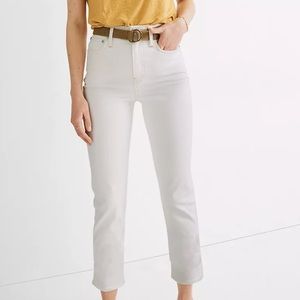 Classic Straight Jeans in Tile White